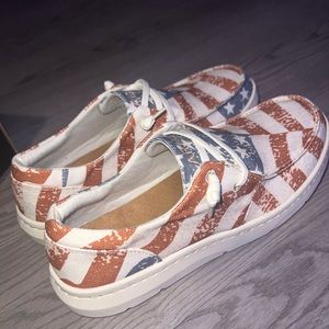 Ariat women’s American flag slip on shoes